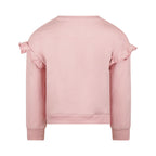 Meisjes Sweater met Ruffle Details Roze – Pre-order ✨
