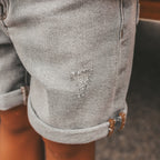 Your Wishes - Short Denim grijs