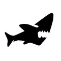 Superstar - Glittertattoo stencil Shark