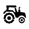 Superstar - Glittertattoo stencil Tractor