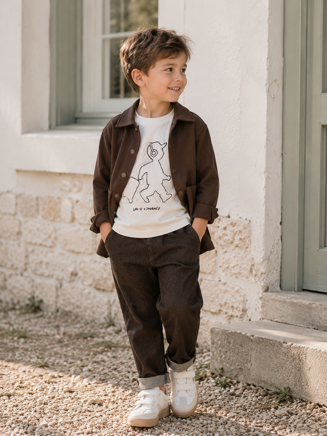 iDO - Hemd Brown
