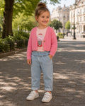 🌸 Minymo T-shirt | CreaMie Gilet | Dirkje Jeansbroek