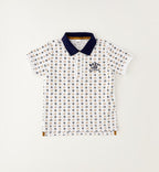 iDO - Polo white/blue