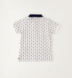 iDO - Polo white/blue