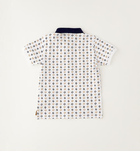 iDO - Polo white/blue