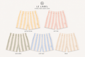 PRE-ORDER | Le Label Badstof Short Kids – Gestreept – Unisex
